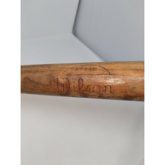 Wilson A9440 Power Fused Carved Wood Baseball Softball Bat Made in USA VTG - Picture 2 of 9